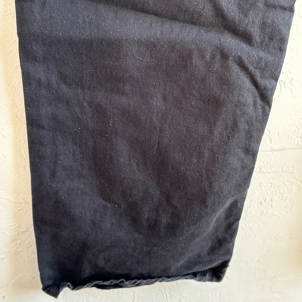 Wrangler Black Straight Fit Chino Style 5 pocket Jeans Sz 40x30 - Picture 8 of 11